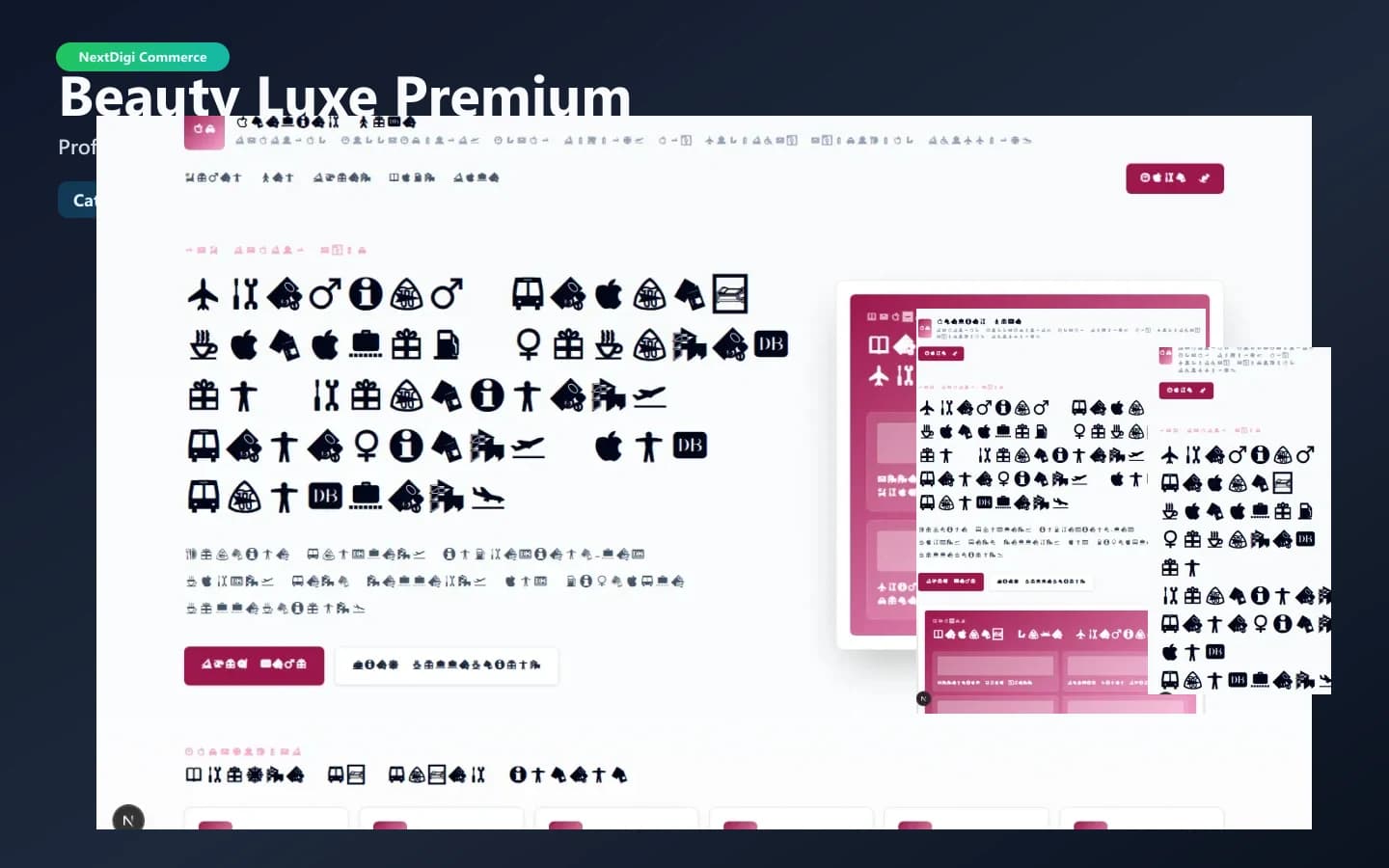 Beauty Luxe Premium storefront thumbnail